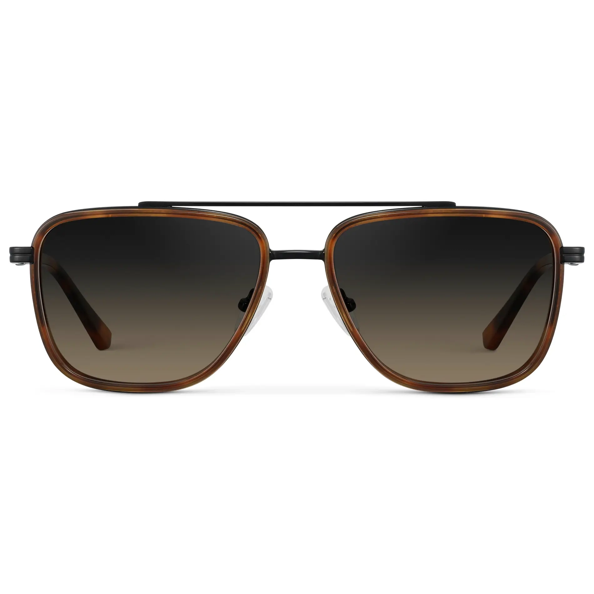 Weston | Polarized - Brown Tortoise / Grey Brown Gradient Lens