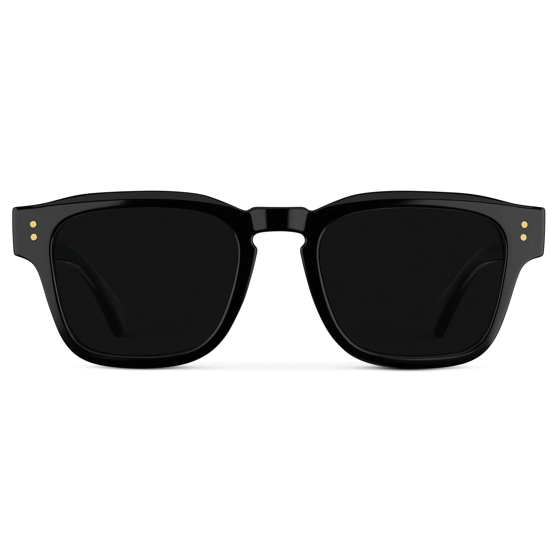 Wayne | Polarized - Black / Triple Black Lens