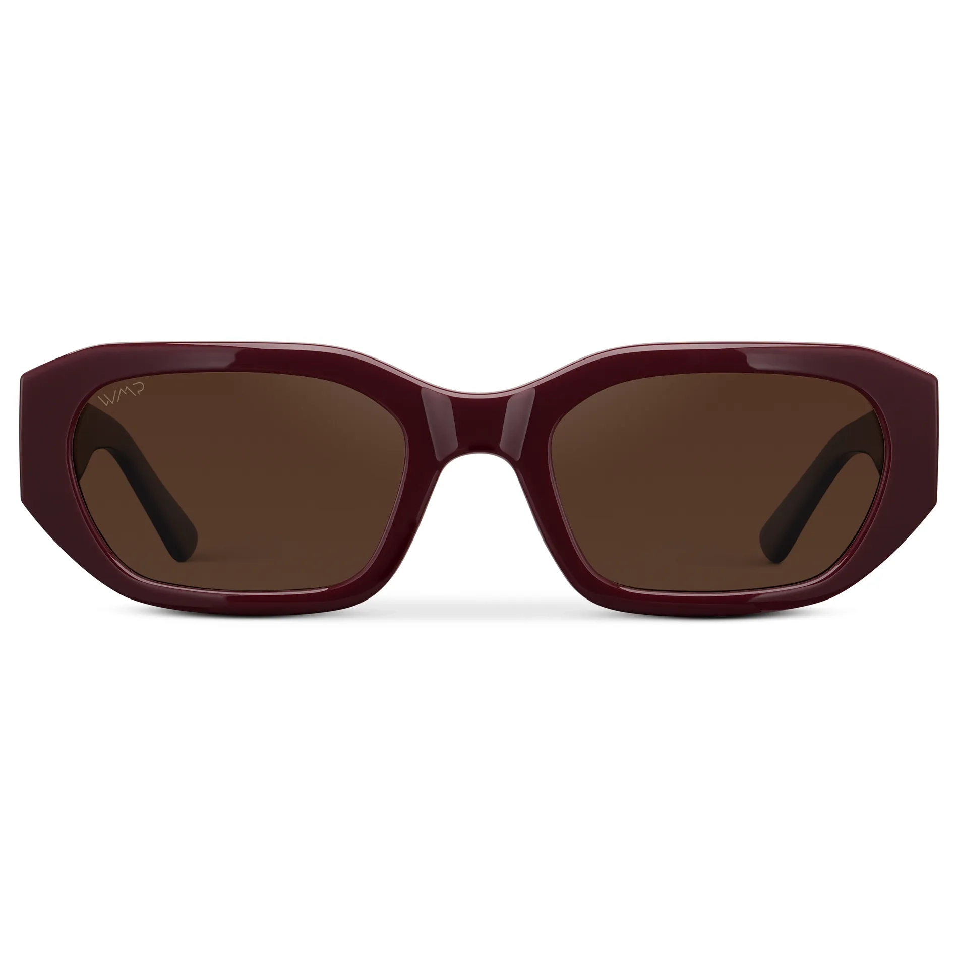 London | Polarized - Black Cherry Red / Dark Brown Lens